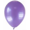 12 Ballons métallisés violets 28 cm