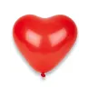 8 Ballons c?urs rouges 33 x 32 cm