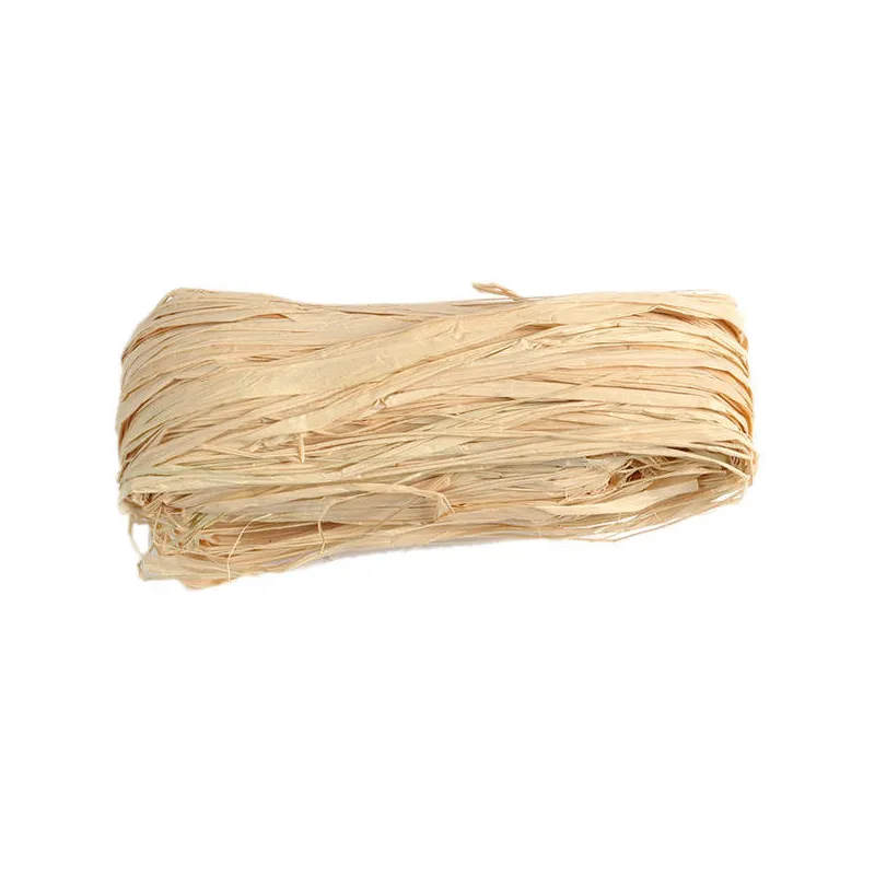 Pelote de raphia naturel 50g 80 cm