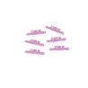Confettis de table Joyeux anniversaire fuchsia 15 g