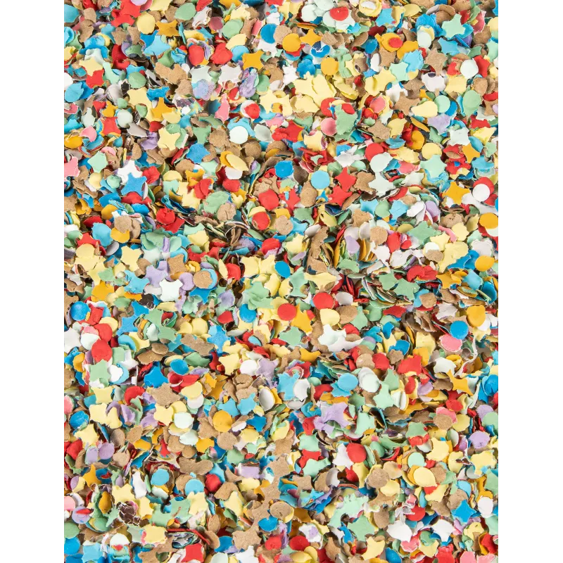 Sachet Confettis multicolores 100 grammes