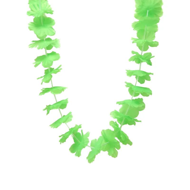 Collier hawaï vert