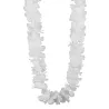 Collier hawaï blanc