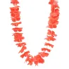 Collier hawaï rouge