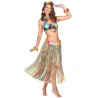 Jupe longue multicolore Hawaï femme