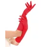 Gants longs rouges femme