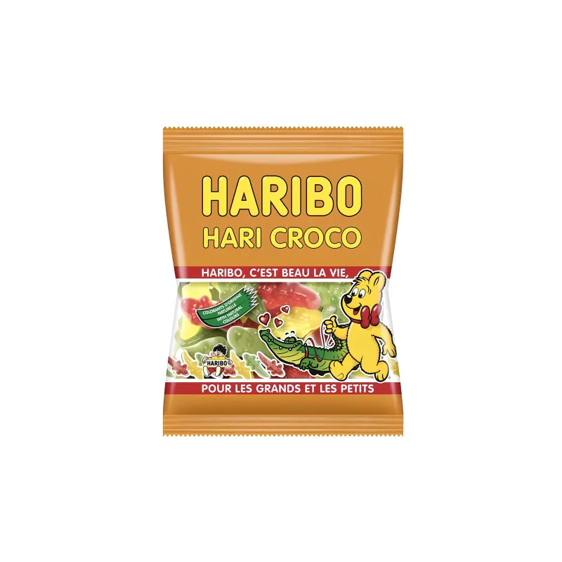 Mini sachet bonbons Haribo croco - 40g