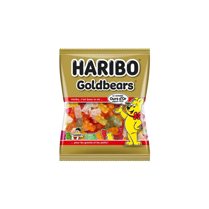 Mini sachet bonbons Haribo ours d'or - 40 g