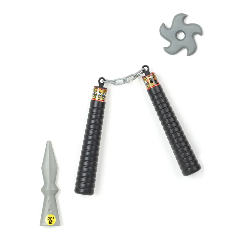 Kit ninja nunchaku enfant en plastique