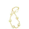 Collier hippie doré adulte