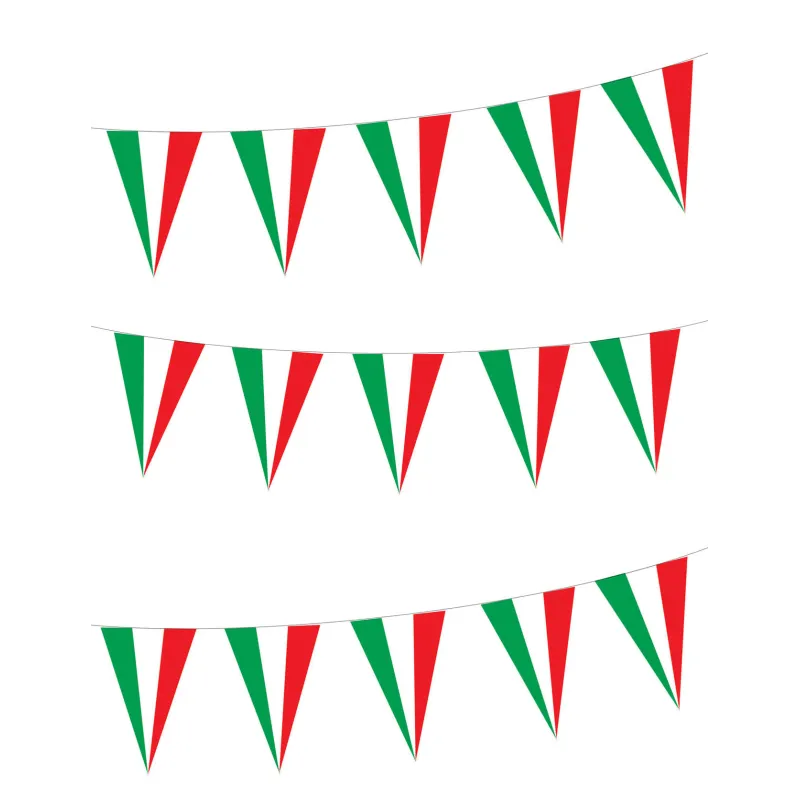 Guirlande drapeaux italiens 5 m
