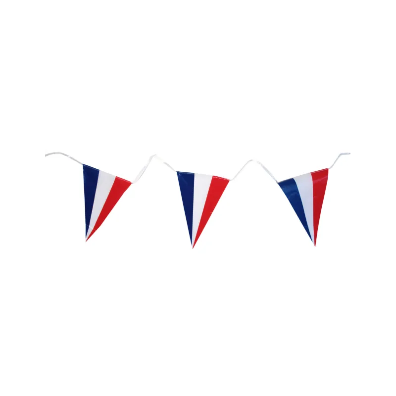 Guirlande drapeaux français