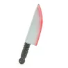 Couteau ensanglanté en plastique Halloween