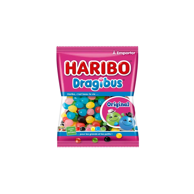 Mini sachet bonbons dragibus - 40g