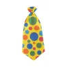 Cravate à pois clown adulte