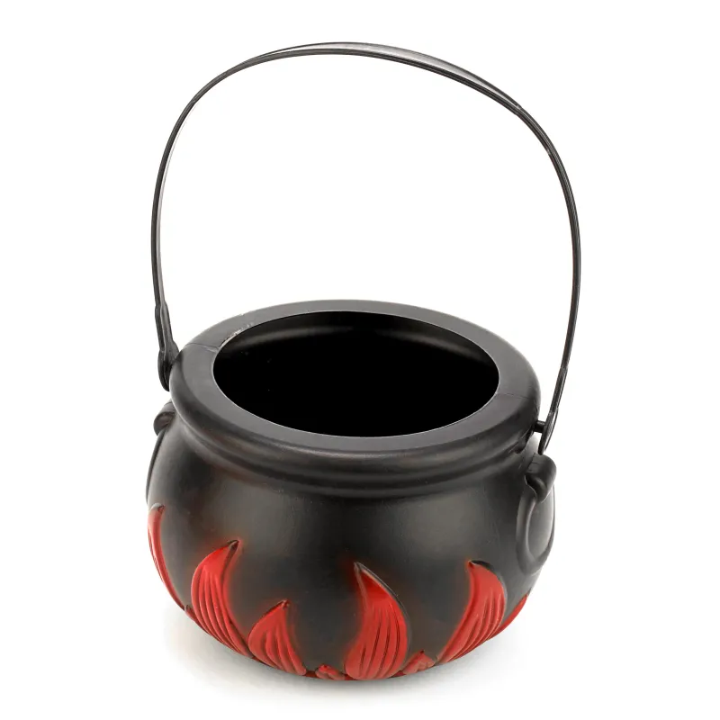Mini chaudron avec flammes 13 cm