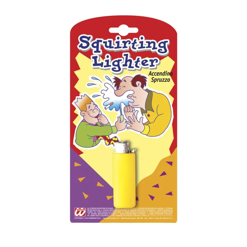 Briquet lance eau