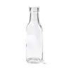 Bouteille en verre carrée 15 cm
