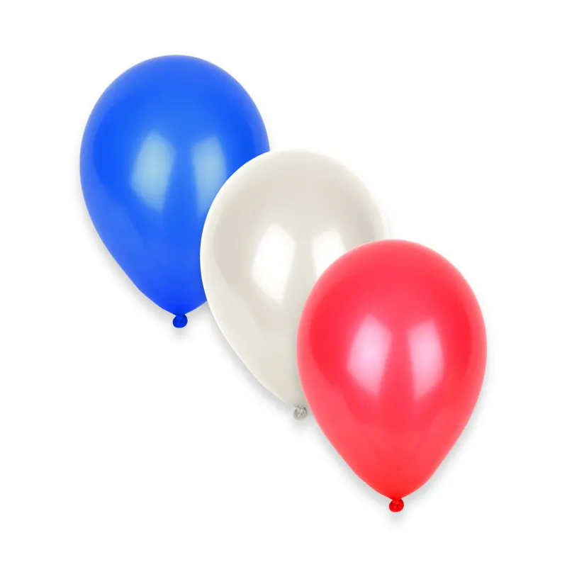 12 Ballons Supporter France 27 cm