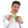 Noeud papillon vert fluo adulte