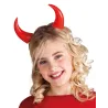 Cornes rouges enfant Halloween
