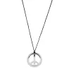 Collier hippie en plastique Adulte