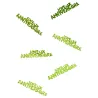 Confettis Joyeux anniversaire vert