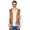 Gilet hippie homme