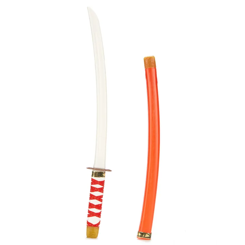 Sabre de Ninja en plastique rouge enfant