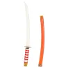 Sabre de Ninja en plastique rouge enfant