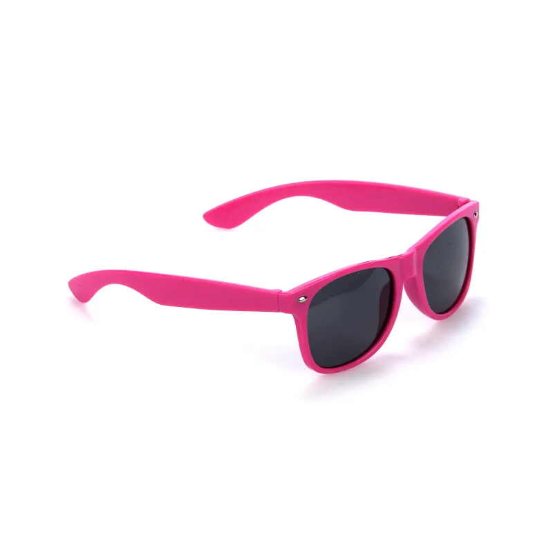 Lunettes blues fluo rose adulte