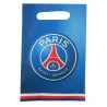 6 Sacs d'anniversaire PSG 23 x 15 cm