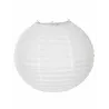 Lanterne japonaise blanche 25 cm