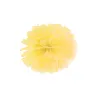 Pompon à suspendre en papier jaune 25 cm