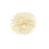 Pompon à suspendre en papier crème 25 cm