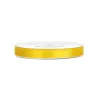 Ruban satin jaune 0.6 cm x 25 m