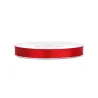 Ruban satin rouge 0.6 cm x 25 m