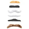 Lot 6 moustaches adhésives adulte