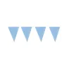 Guirlande 20 fanions bleu ciel 10 m