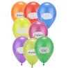 8 Ballons en latex à personnaliser 30 cm