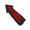 Décoration murale flèche Halloween Party 57 x 19 cm