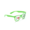 Lunettes vertes Saint-Patrick plastique adulte
