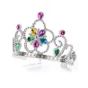Diadème princesse serti multicolore adulte et enfant