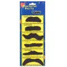 Lot de 6 moustaches adulte