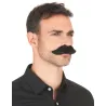 Moustache adhésive noire adulte