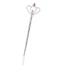 Baguette princesse diamant argentée adulte et enfant