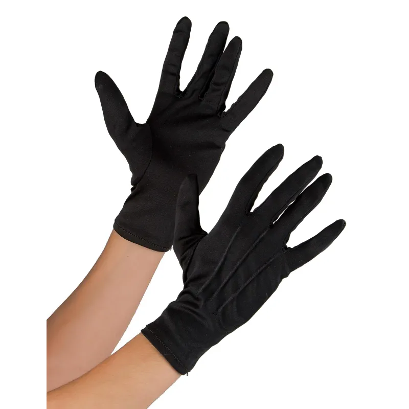 Gants souples noirs adulte