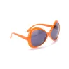 Lunettes disco adulte orange