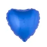 Ballon aluminium coeur bleu 45 cm
