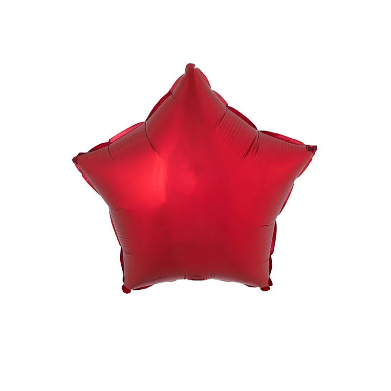 Ballon aluminium étoile rouge 53 x 46 cm